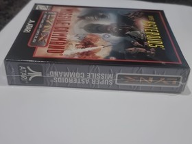 Atari Lynx Super Asteroids Missile Command Sealed New Old Stock