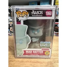 SOLD OUT IN HAND ULTRA LE 5,000 PCS GLOW Mad Hatter Funko Pop #1060 Alice Disney