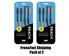 Reach Advanced Design Toothbrush, Firm Bristles, Ergonomic, 12 Count Value Pack