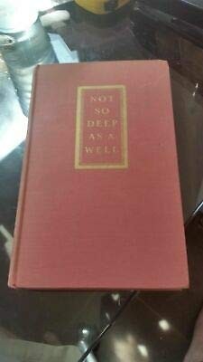Dorothy Parker-Not So Deep As A Well-1936-Collected Poems First edition! Dec...