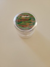 Claire&rsquo;s Shimmer Powder Glitter Makeup Camo Puff Discontinued RARE sealed