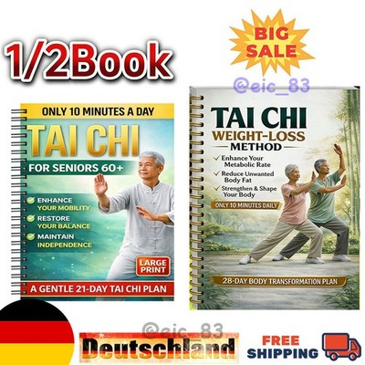 Gentle 28-Day Illustrated Program Chair & Standing Tai Chi for Weight Loss