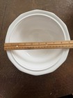 (2) PFALTZGRAFF USA 'Heritage White' 9¼" ROUND VEGETABLE BOWLS: 12-Sided White — photo 2