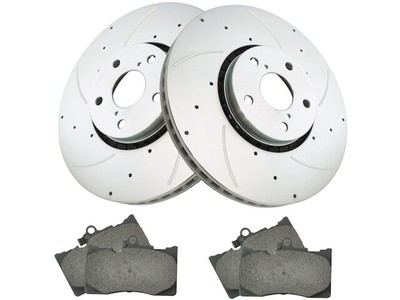 Front Brake Pad and Rotor Kit For 2006-2008 Lexus IS350 2007 DY292RT eBay