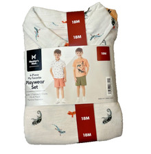 Member's Mark Boy's 4-Piece My Favorite Mix  Match Playwear Set-18 Months