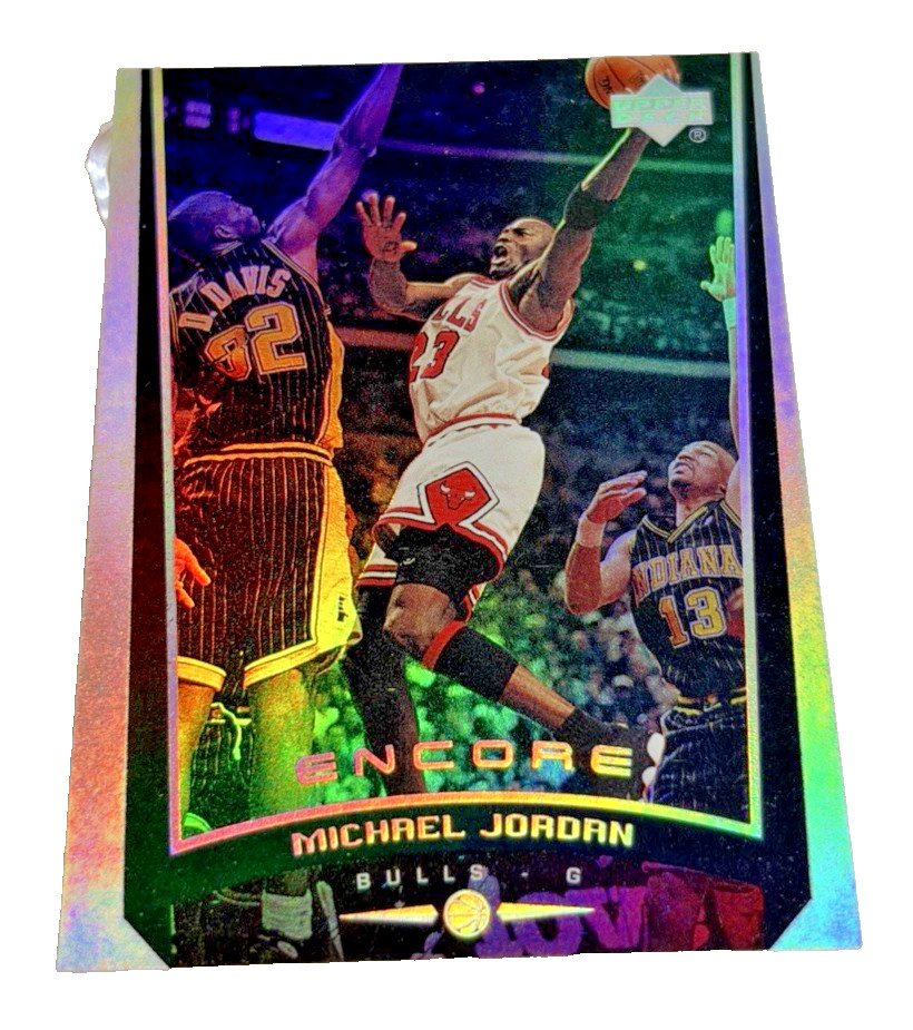 1998-99 Upper Deck Encore Michael Jordan Holo-Foil #96 Chicago Bulls HOF