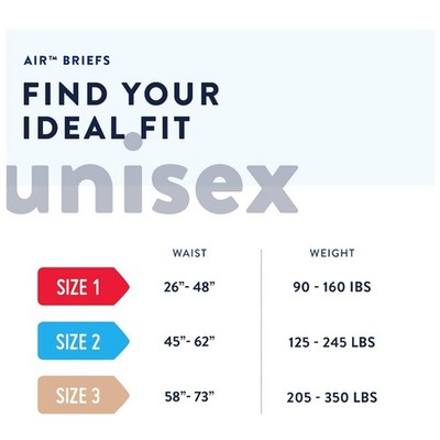 Breathable Adult Diapers, Ultimate Absorbency, 72 Pack