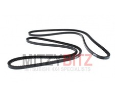 Twin Pulley Alternator Belt Kit for Mitsubishi STRADA K74T 2.5D