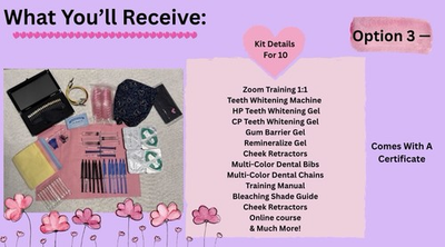 #ad Teeth Whitening Training Kit Certification Online Course $699.00