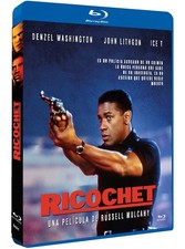 RICOCHET (1991) Denzel Washington Blu-Ray NEW (Spanish Package/English Audio)