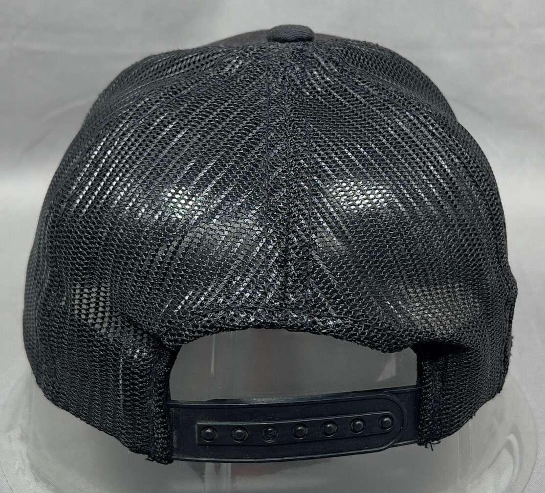 Blank Plain Solid Snapback Cap Hat Black  Basebal… - image 3