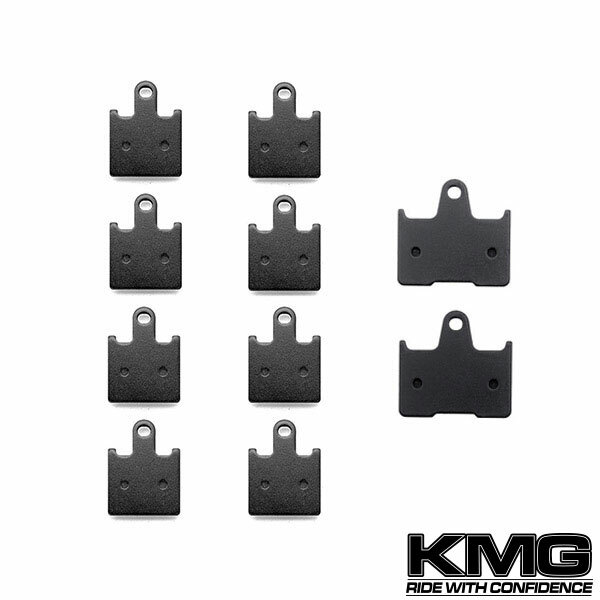 nao nao‼️ Front + Rear Organic NAO Brake Pads For 2006-2011 Kawasaki ZX14