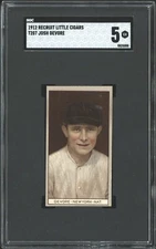 1912 T207 Recruit Little Cigars - Joshua Devore, New York Giants - SGC 5