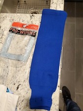 Brand New CCM BLUE HOCKEY SOCKS PRO-WEIGHT Intermediate 26- 28"
