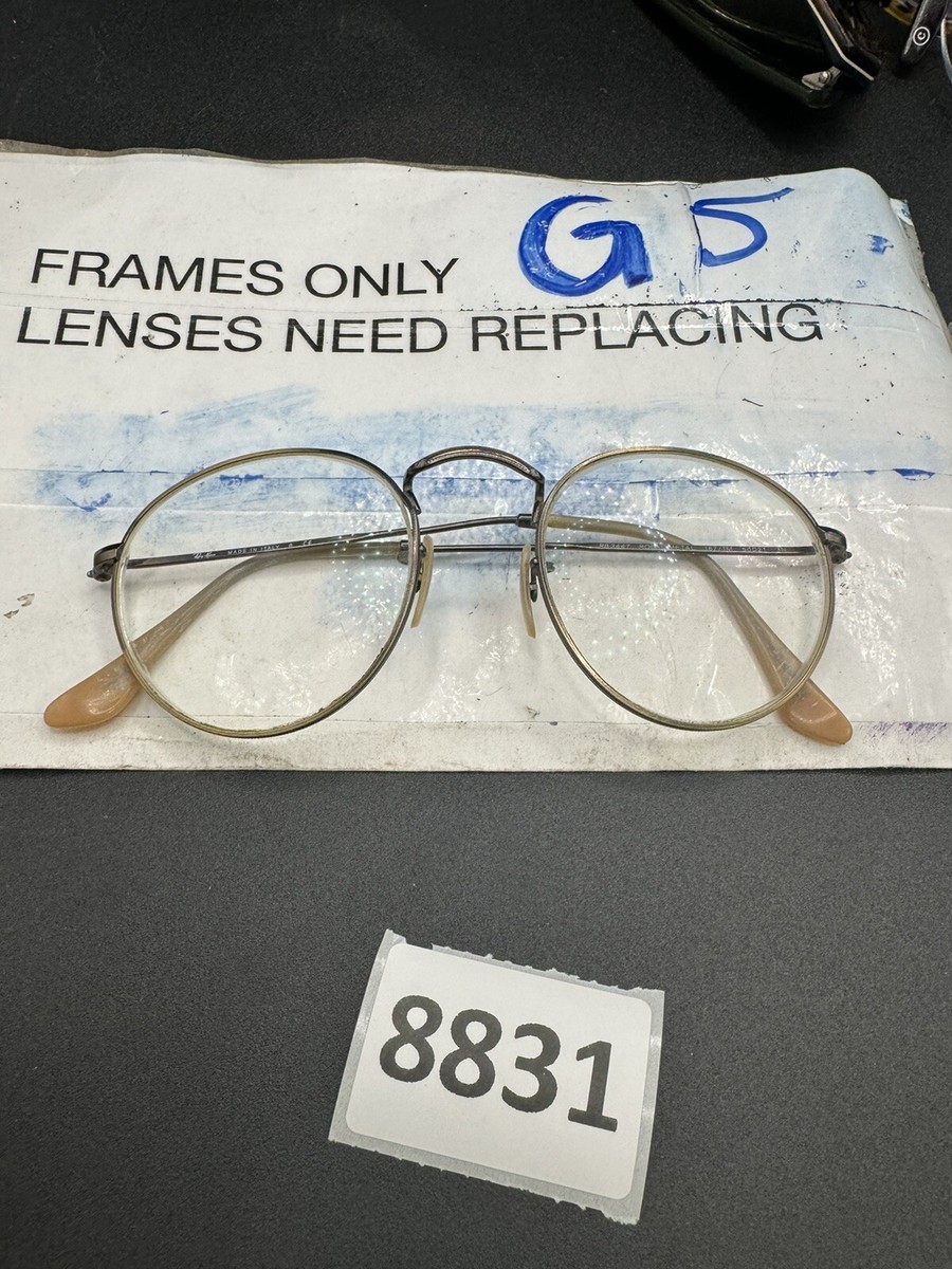 RAY BAN ROUND RB3447 167/1M GLASS 50/21 KZ56 | eBay