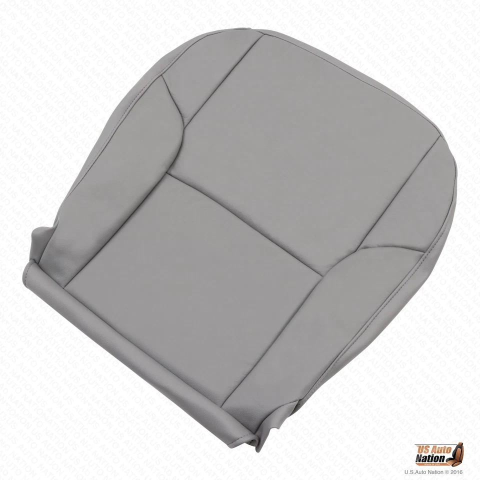 Driver Bottom Synth Leather Seat Cover Gray For 2003 2004 Toyota 4Runner Limited - Image 3 of 4