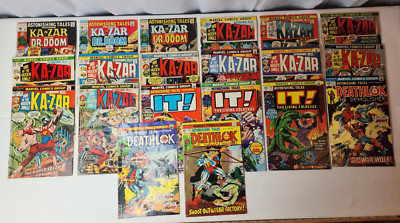 Vintage Astonishing Tales #4, 5 ,7, 9-11, 13-20, 22-24, 27, 28, 30 Lot 20 books