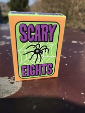 Mini Scary Eights Card Set In Box Seasonal Vintage Classic Card Game