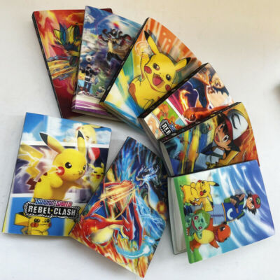 3D Sammelalbum für 240 Sammelkarten 4 Pocket Portfolio Kinder Geschenk