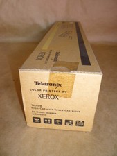 Xerox-Tektronix Phaser 016-2007-00 High Yield Yellow Toner Cartridge GENUINE