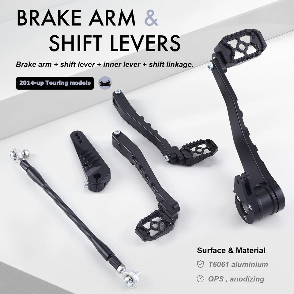 Para Harley Touring Street Glide MX estriberas CVO Road King 14-24 Foto 4 de 4