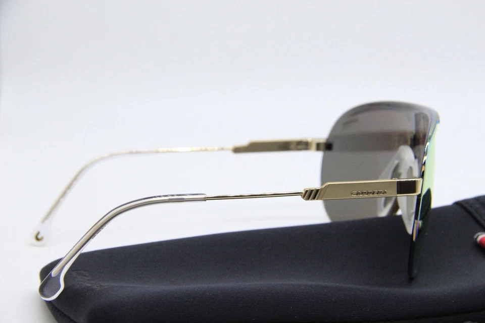 NUEVAS GAFAS DE SOL CARRERAS SUPERCHAMPION J5GSQ DORADAS ESPEJADAS AUTÉNTICAS CON ESTUCHE 99-01 Foto 4 de 4