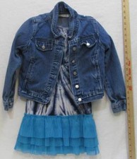 George Jean Jacket & Tie Dyed Tutu Top Peace Dress Justice 2 Pc Girls Size 8