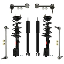 Monroe Front Struts Rear Shocks MOOG Sway Bars Kit 8 PCS for 13-18 Ford Explorer