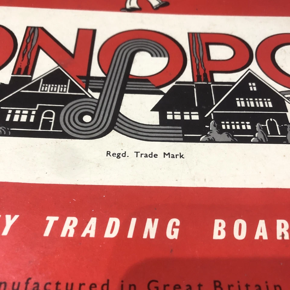 Rare Vintage 1957-1960 Monopoly Board Game  - Image 4 of 4