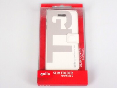 Golla Carlos G1493 Schutz Hülle Case Cover Tasche Weiß für iPhone 5, 5s, 5c