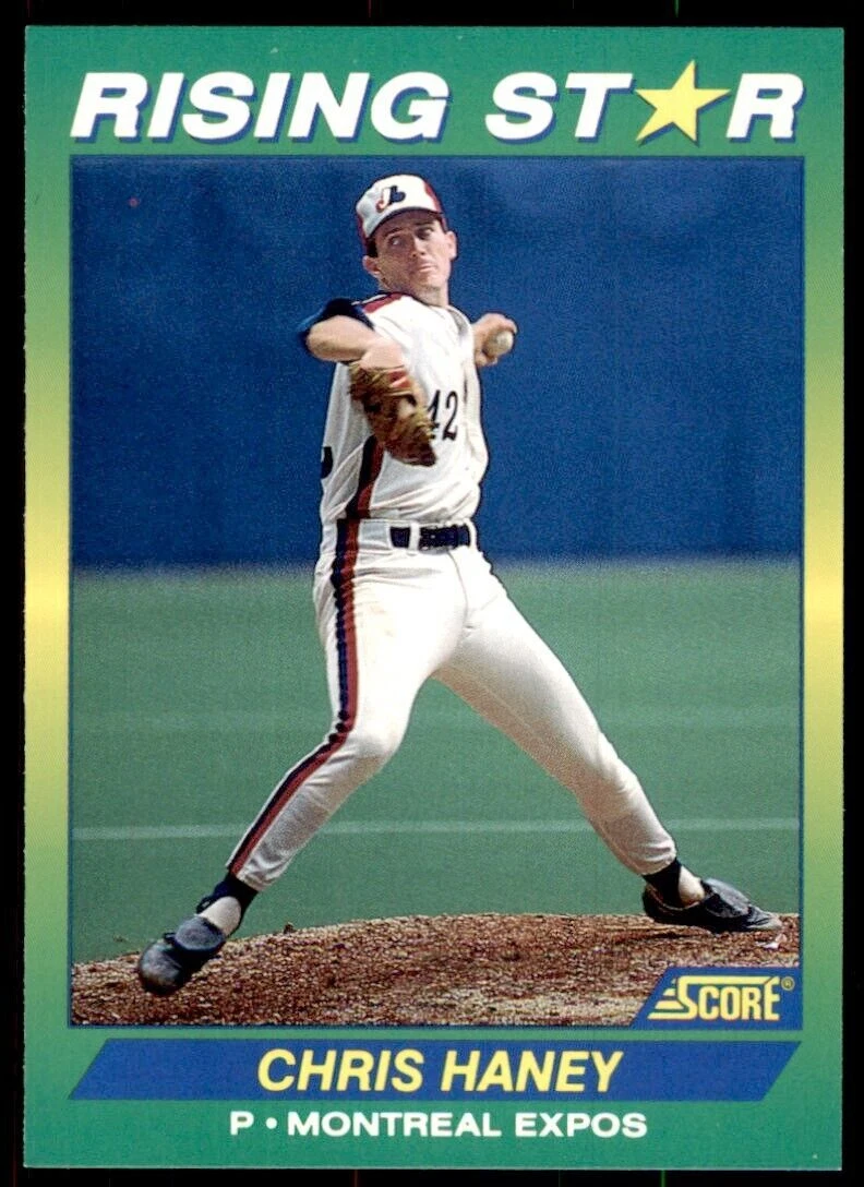 Chris Haney trading card