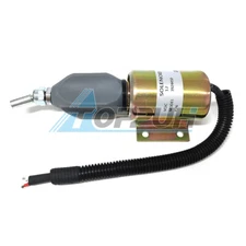 New 3924450 12V Stop Solenoid Valve For Cummins Hitachi 