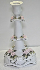Kerzenständer Kerzenleuchter Apulum  - Porzellan Rosen 