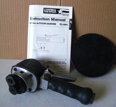 Campbell Hausfeld Dual Action Sander TL1004 ~ 6 inch Air Tool | eBay