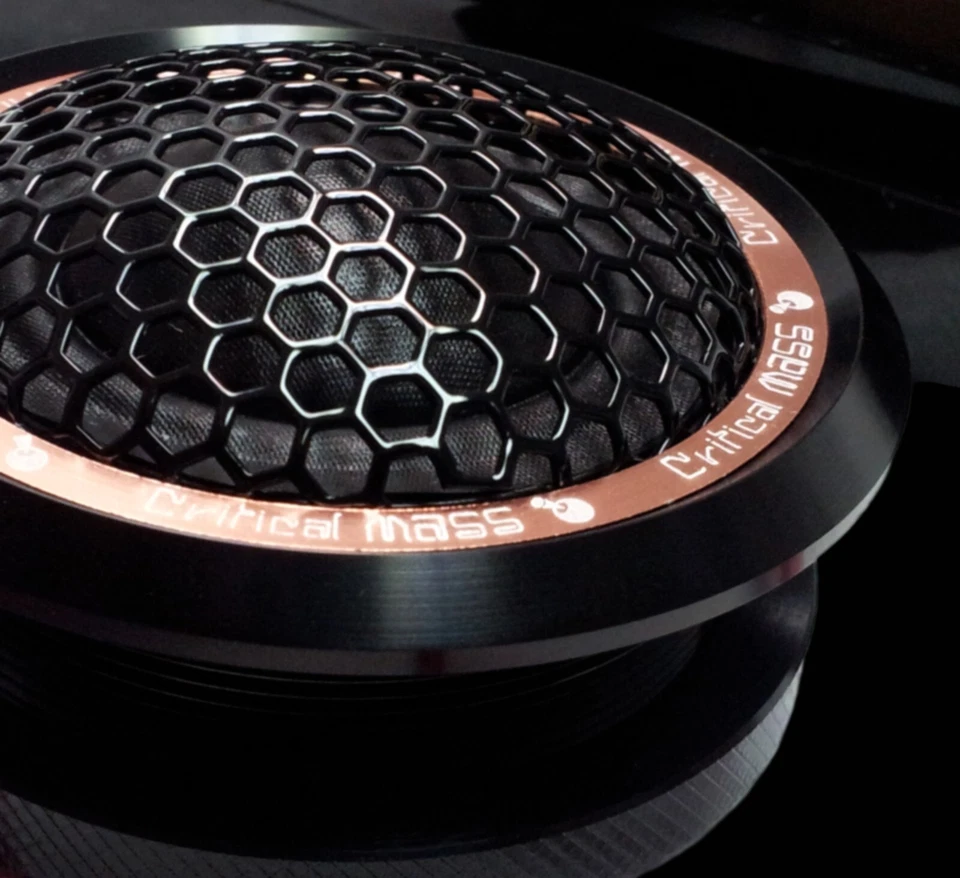 C-502 Critical Mass 2 ohmios 5,25" 5 1/4 NEO fibra de carbono componente Hertz jl focal Foto 3 de 3