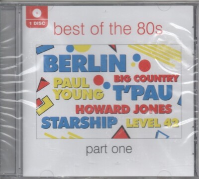 Best Of The 80s Part One CD NEU Paul Young T'Pau Howard Jones Starship Level 42