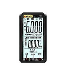 Probador Multímetro Digital 4.7 Pulgadas Pantalla Grande TRMS 6000 Cuentas Voltímetro C9Q2