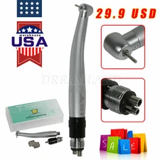 YABANGBANG Dental High Speed Handpiece + 4 Hole Quick Coupler 360° Swivel