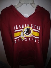 NFL Washington Redskins Hoodie Sweatshirt Size Womens Medium