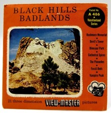 View-Master A486, Black Hills Badlands, S4 Package, 3 Reel Set