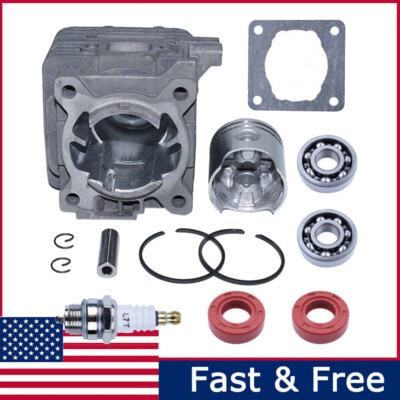 34mm Cylinder Piston Bearing Kit For Stihl FS55 FS45 BR45 HL45 HS45 HS55 FS46