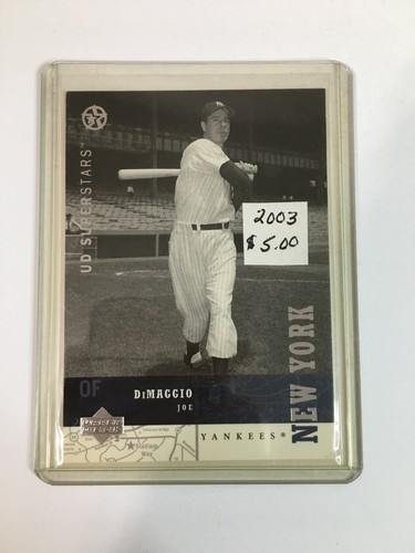 F111,960 2002-03 UD SuperStars #153 Joe DiMaggio - 第 1/1 張圖片