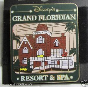 Disney Pin Gingerbread Collection House Grand Floridian Aurora Prince Philip