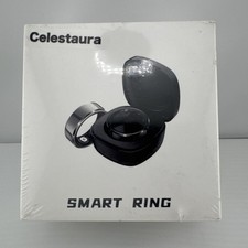 Ectri Smart Ring Activité Tracker Taille argent 9 Étapes et calories