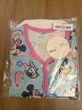 NWT Little Sleepies x Disney Mickey's Clubhouse Women's Long Sleeve Pajama Top S