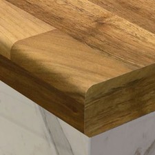 Porterhouse Walnut Laminated Kitchen Worktop 2m x 600mm x 28mm Countertop