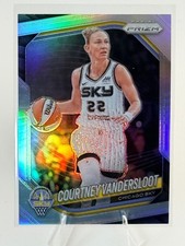 2025 Panini Prizm WNBA - Courtney Vandersloot Silver Prizms #124 - Chicago Sky