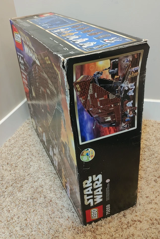 LEGO 75059 Sandcrawler (used, complete w/ box, pieces, minifigs & instructions) - Image 2 of 2
