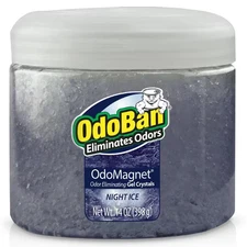 14 Oz. Odomagnet Odor Removing Gel Crystals, Odor Absorber and Air Freshener wit