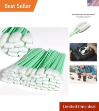 200 PCS Professional Foam Cleaning Swab Sticks, Dust-Free Cleaning Sponge Tip...